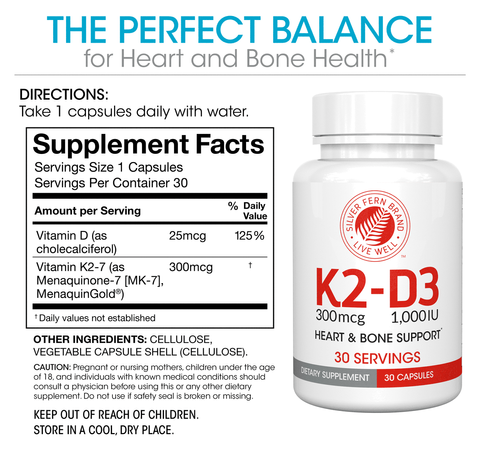 K2-D3 - Bone And Heart Support