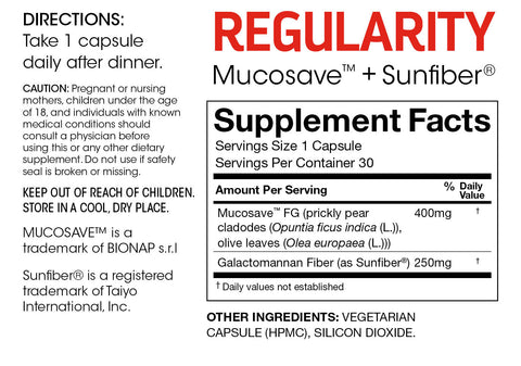 Regularity - Constipation Relief
