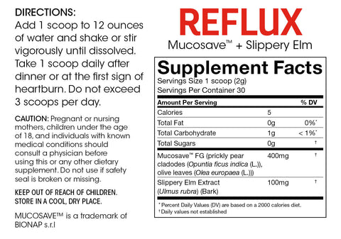 Reflux - Mucosal Support